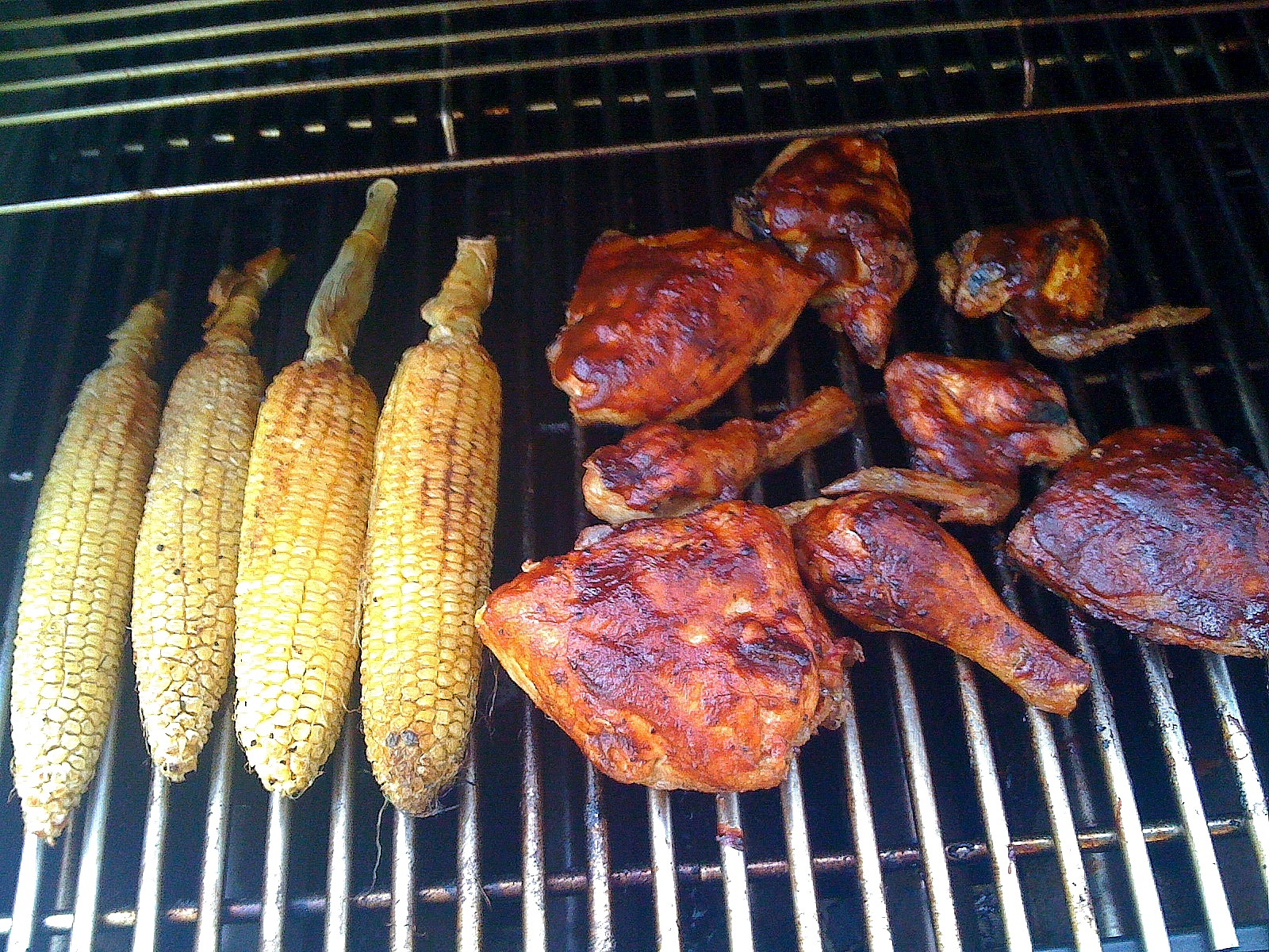 Grilled Chicken and Corn on the Cob | Now See This